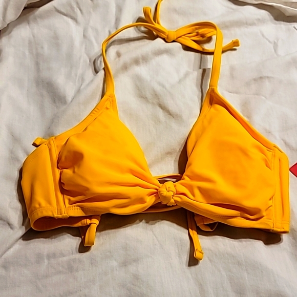 Xhilaration Swim Nwt Ddd Adjustable Tie Back Halter Padded Swim